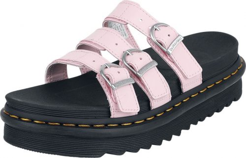 Dr. Martens Blaire Slide Chalk Pink sandály černá