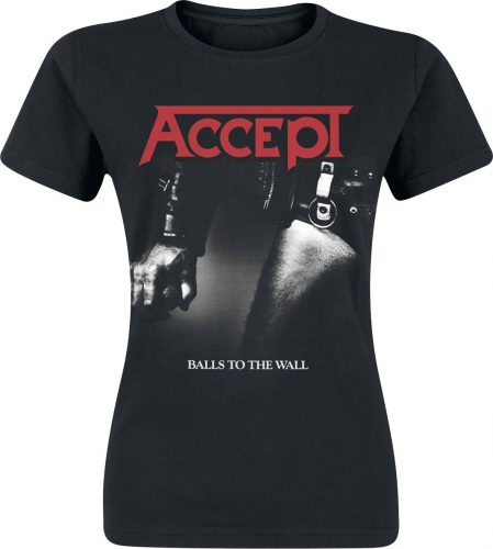 Accept Balls To The Wall Dámské tričko černá