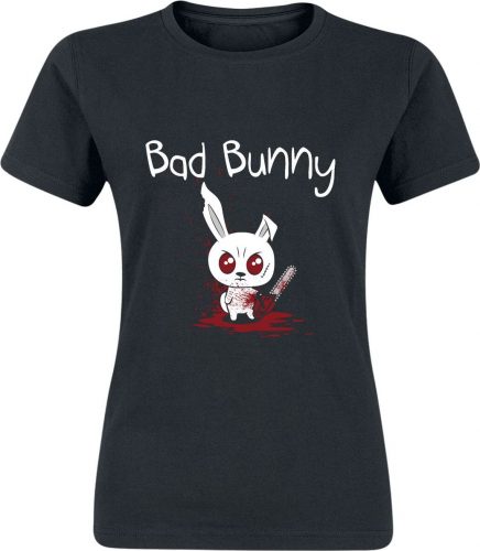 Tierisch Bad Bunny Dámské tričko černá