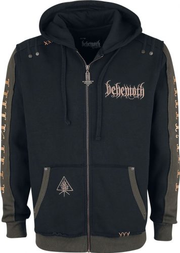 Behemoth EMP Signature Collection Mikina s kapucí na zip černá