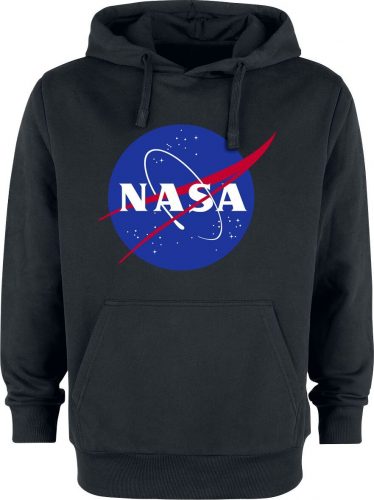 NASA NASA Circle Logo Mikina s kapucí černá
