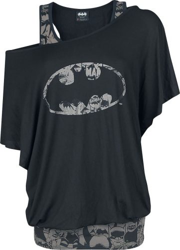 Batman Bat Signal Dámské tričko černá