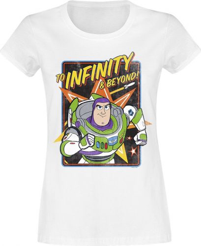 Toy Story Buzz To Infinity Dámské tričko bílá