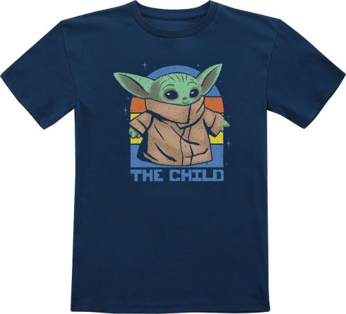 Star Wars The Child detské tricko modrá