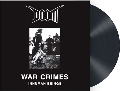 Doom War crimes - Inhuman beings LP černá