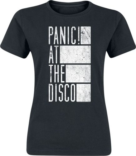 Panic! At The Disco Block Text Dámské tričko černá