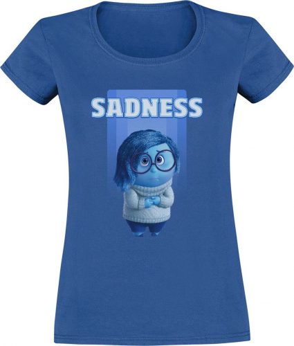 Inside Out Sadness Dámské tričko modrá