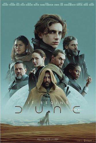 Dune Characters plakát vícebarevný