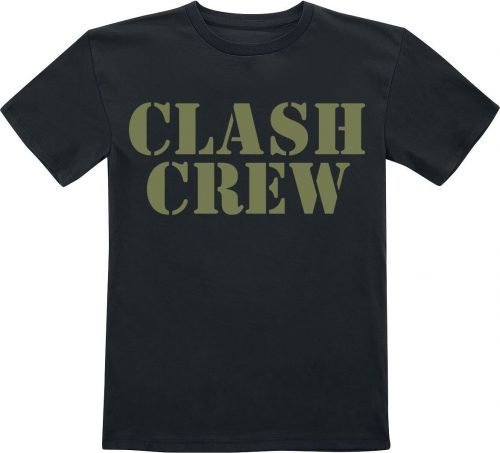 The Clash Kids - Clash Crew detské tricko černá