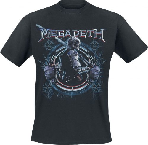 Megadeth Dystopia Tričko černá