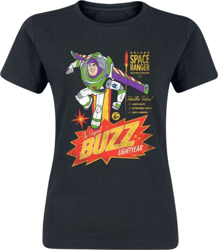 Toy Story Original Buzz Lightyear Dámské tričko černá