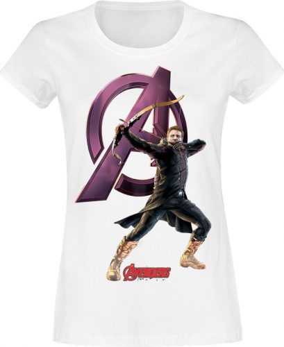 Avengers Hawkeye Dámské tričko bílá