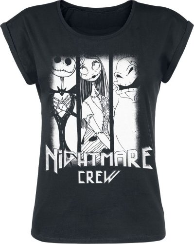The Nightmare Before Christmas Nightmare Crew Dámské tričko černá