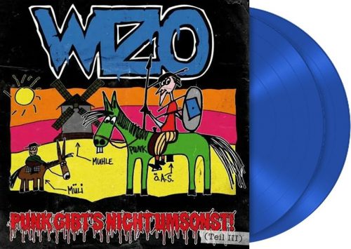 Wizo Punk gibt's nicht umsonst 2-LP modrá