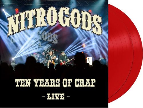 Nitrogods Ten years of crap - Live 2-LP červená