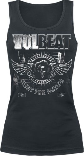 Volbeat Fight For Honor Dámský top černá