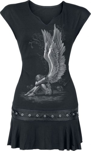 Spiral Enslaved Angel Dámské dlouhé tričko černá