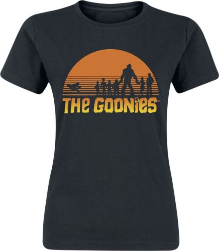 The Goonies Sunset Group Dámské tričko černá