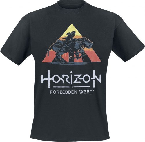 Horizon Forbidden West No Secret Tričko černá