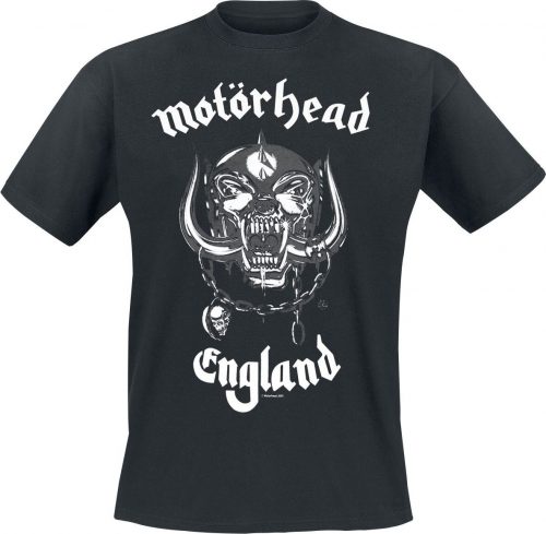 Motörhead England Tričko černá