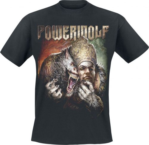 Powerwolf Glaubenskraft Tričko černá