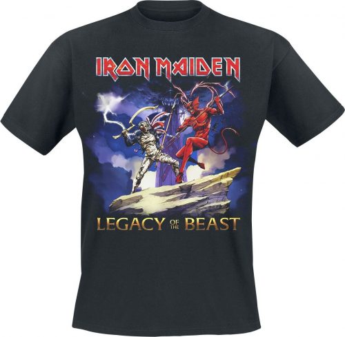 Iron Maiden Legacy Beast Fight Tričko černá