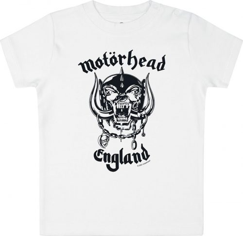 Motörhead Metal-Kids - England: Stencil detská košile bílá