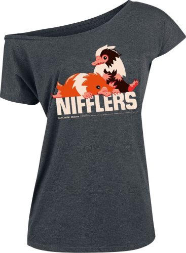 Fantastic Beasts Fantastic Beasts 3 - Niffler Dámské tričko šedá