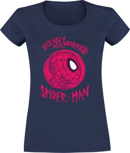 Spider-Man Friendly Neighborhood Spider-Man Dámské tričko modrá