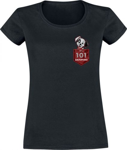 101 dalmatinů Pocket Puppy Dámské tričko černá