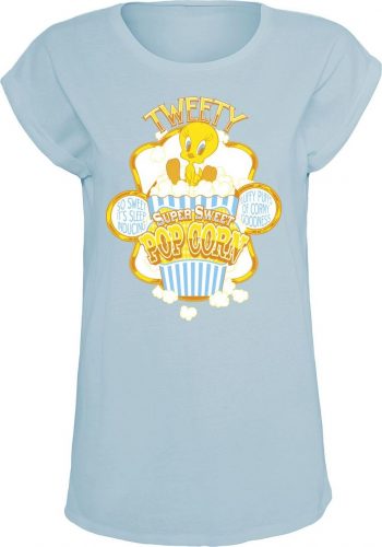 Looney Tunes Popcorn - Tweety Dámské tričko modrá