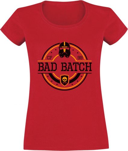 Star Wars The Bad Batch - CF 99 Dámské tričko červená