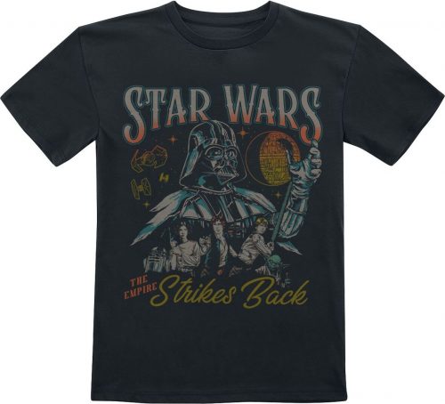 Star Wars The Empire Strikes Back detské tricko černá