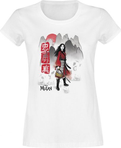 Mulan Sings Dámské tričko bílá