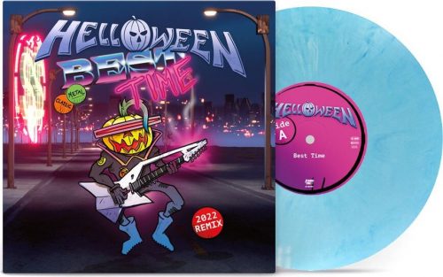 Helloween Best Time MINI-LP mramorovaná