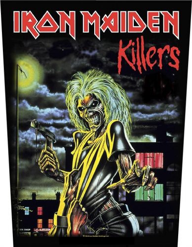 Iron Maiden Killers nášivka na záda vícebarevný
