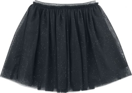 EMP Basic Collection Třpytivá tylová sukně detské šaty černá