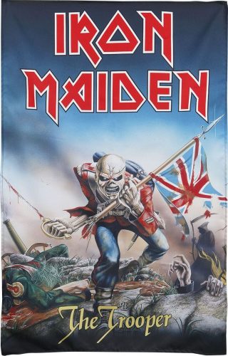 Iron Maiden The trooper Textilní plakát vícebarevný