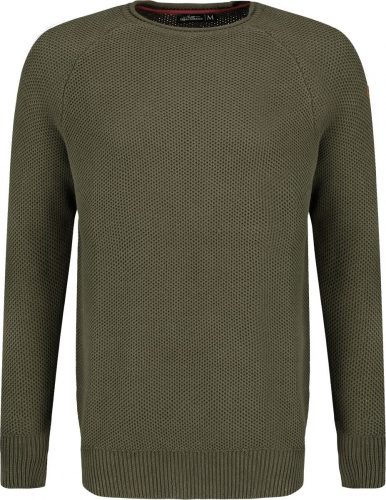 Urban Surface Pánský pletený pulovr Pletený svetr zelená