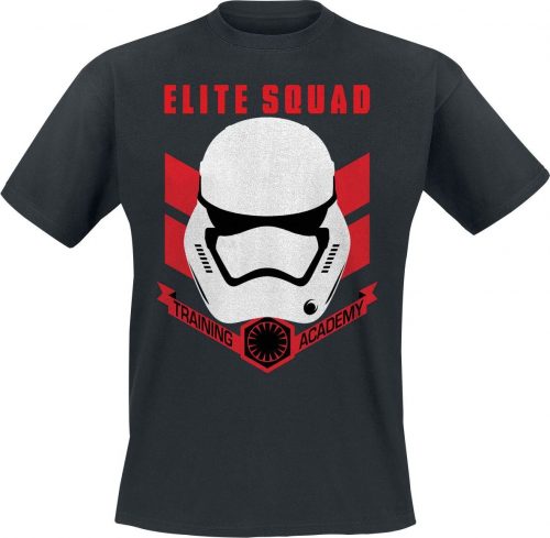 Star Wars Storm Trooper Elite Academy Tričko černá