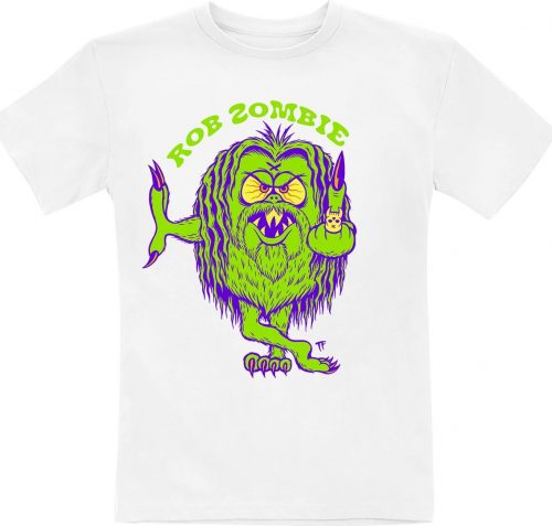Rob Zombie Kids - Mean Green detské tricko bílá