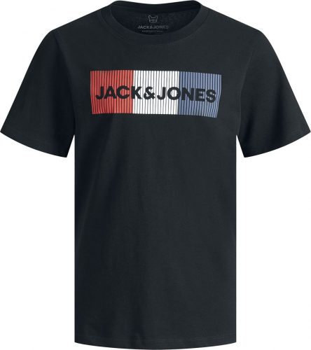 Jack & Jones Corp Logo detské tricko černá