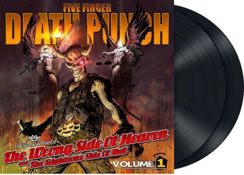 Five Finger Death Punch The wrong side of heaven and the righteous side of hell volume 1 2-LP černá