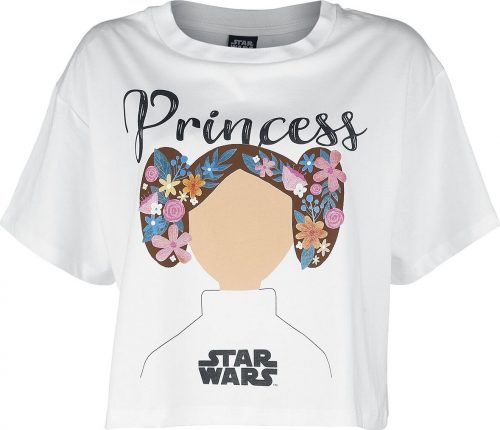 Star Wars Star Wars - Princess Leia Dámské tričko bílá