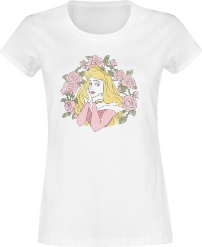 Sleeping Beauty Roses Dámské tričko bílá