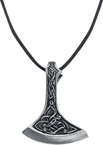 Alchemy Gothic Viking Axe Náhrdelník - řetízek stríbrná