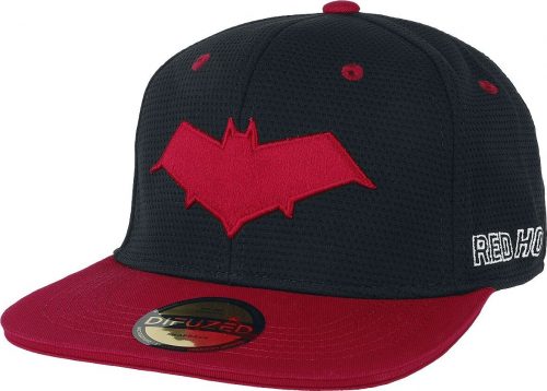 Batman Gotham Knights - Red Hood Logo Baseballová kšiltovka cerná/cervená