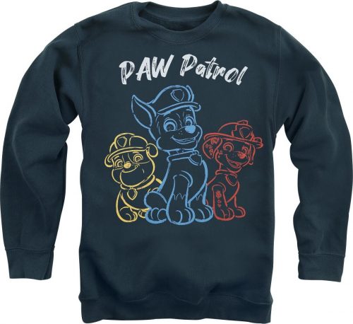 Paw Patrol Group detská mikina modrá