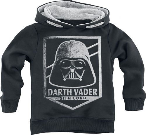 Star Wars Kids - Darth Vader - Sith Lord detská mikina s kapucí černá