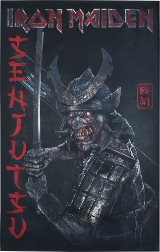 Iron Maiden Senjutsu Album Textilní plakát vícebarevný